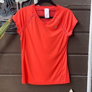 Adidas Orange Cap Sleeve Top